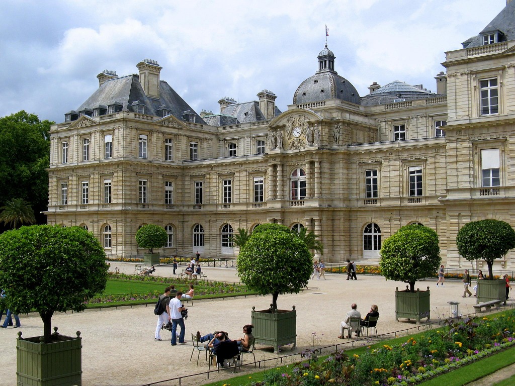 Palais du Luxembourg jigsaw puzzle in Castles puzzles on TheJigsawPuzzles.com