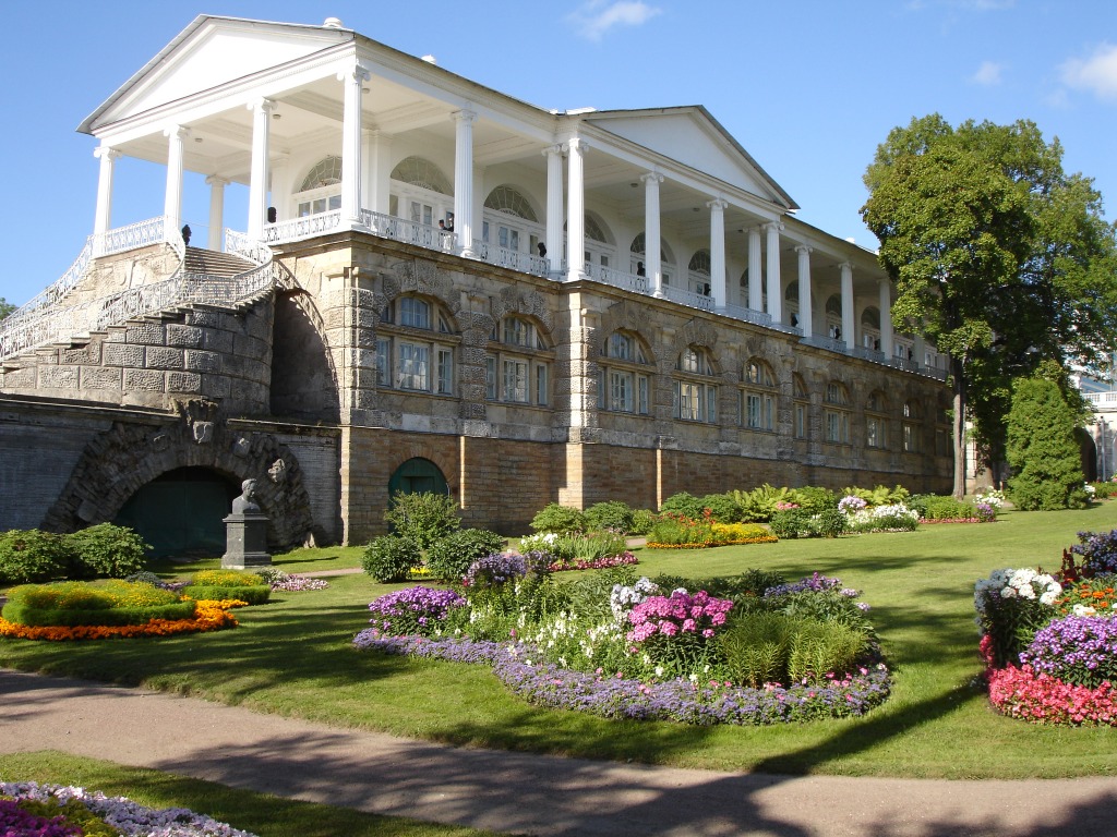 Catherine’s Palace, St. Petersburg, Russia jigsaw puzzle in Castles puzzles on TheJigsawPuzzles.com