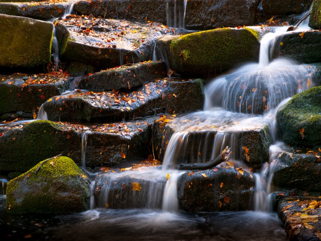 Virginia Water, Windsor Great Park jigsaw puzzle in Waterfalls puzzles on TheJigsawPuzzles.com