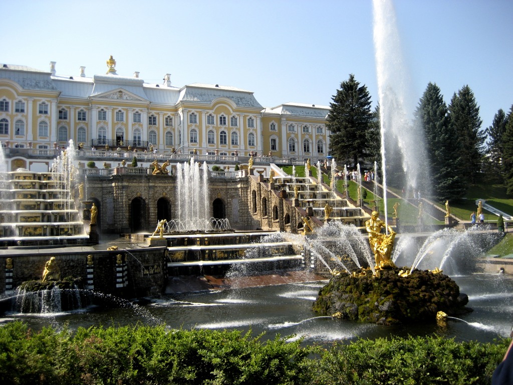 The Great Cascade jigsaw puzzle in Puzzle of the Day puzzles on TheJigsawPuzzles.com
