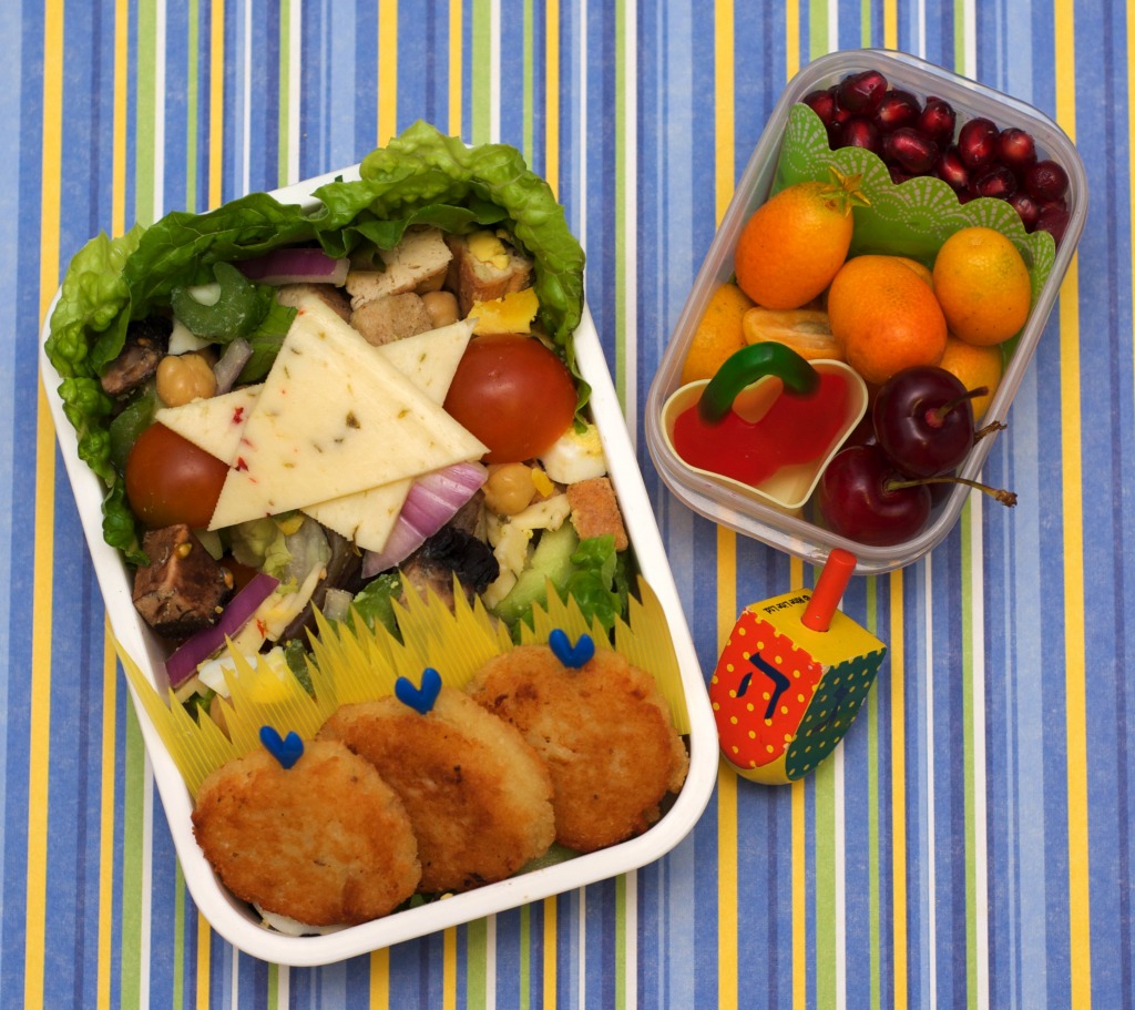 Potato Latkes Bento jigsaw puzzle in Fruits & Veggies puzzles on TheJigsawPuzzles.com