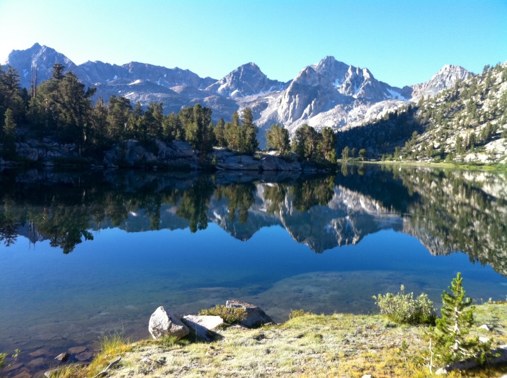 Refllections at Rae Lakes jigsaw puzzle in Great Sightings puzzles on TheJigsawPuzzles.com