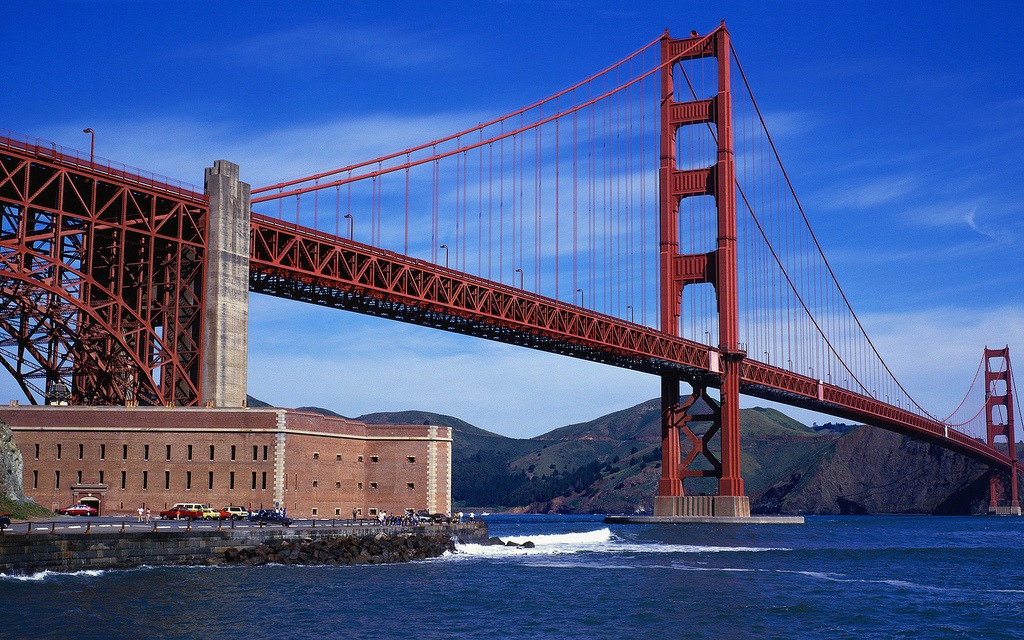 Golden Gate Bridge jigsaw puzzle in Bridges puzzles on TheJigsawPuzzles.com