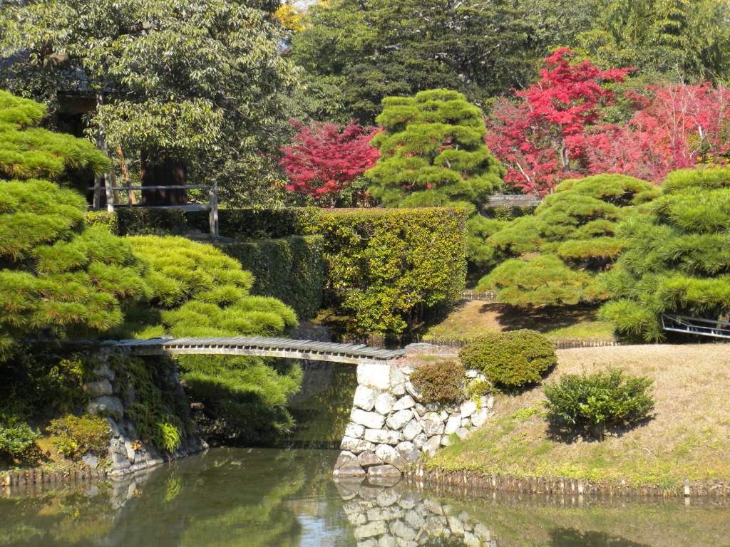 Katsura Imperial Gardens jigsaw puzzle in Bridges puzzles on TheJigsawPuzzles.com