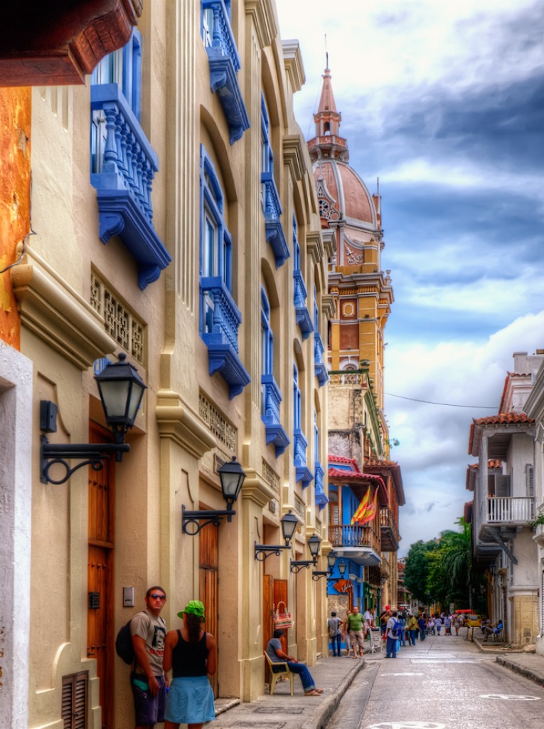 Cartagena, Colombia jigsaw puzzle in Street View puzzles on TheJigsawPuzzles.com