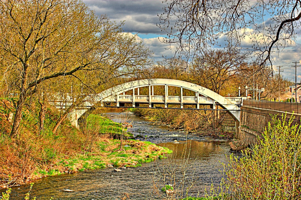 Spring Bridge jigsaw puzzle in Bridges puzzles on TheJigsawPuzzles.com