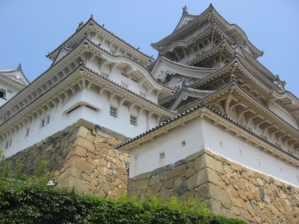 Himeji Castle, Japan jigsaw puzzle in Castles puzzles on TheJigsawPuzzles.com