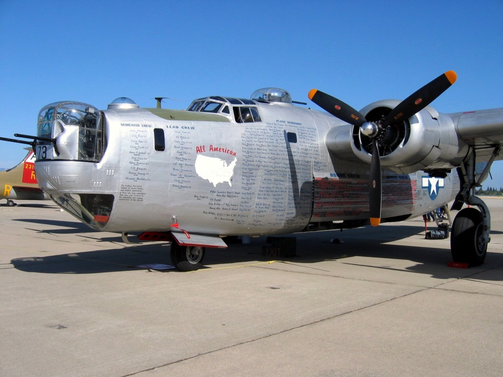 B-24 Liberator jigsaw puzzle in Aviation puzzles on TheJigsawPuzzles.com