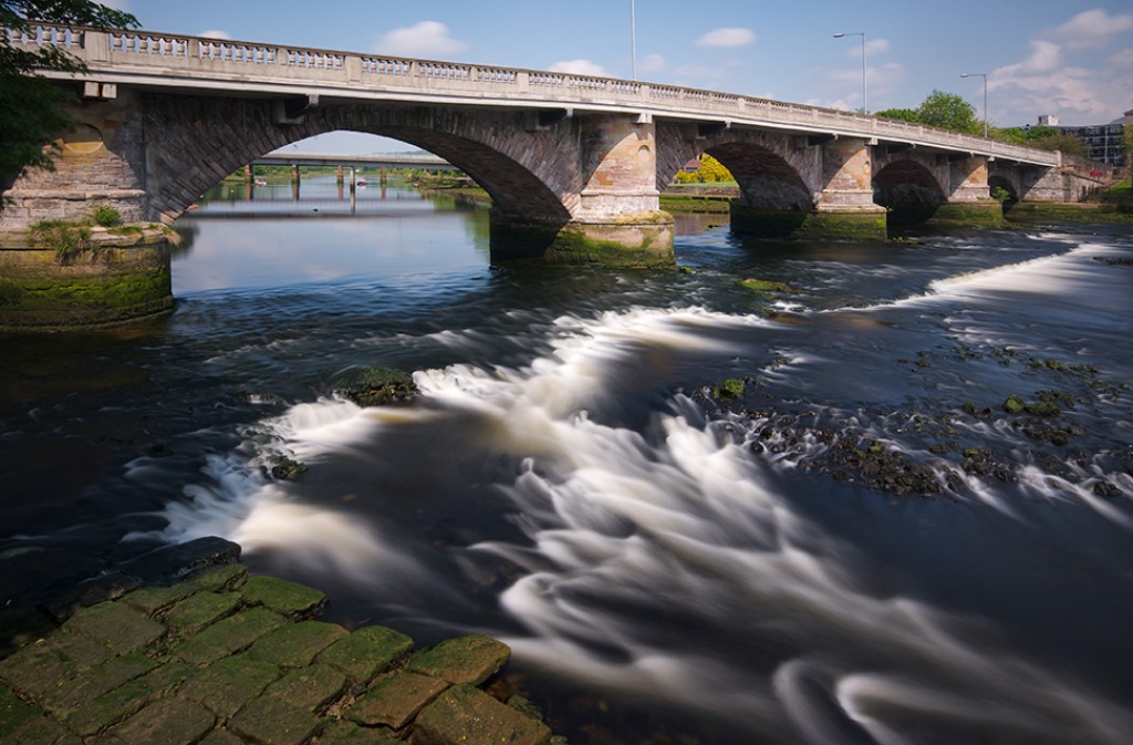 Dumbarton Bridge, Scotland jigsaw puzzle in Bridges puzzles on TheJigsawPuzzles.com