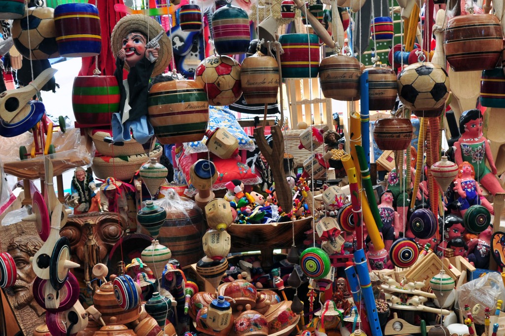 The Colors of Mexico jigsaw puzzle in Handmade puzzles on TheJigsawPuzzles.com