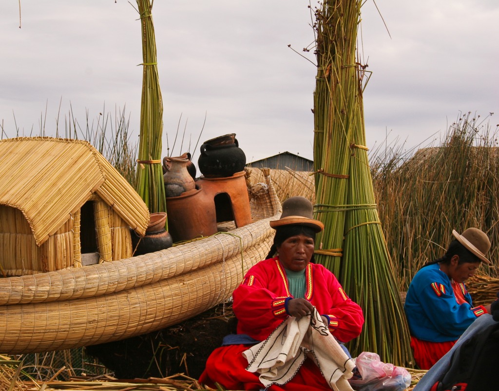 Lake Titicaca, Peru jigsaw puzzle in People puzzles on TheJigsawPuzzles.com