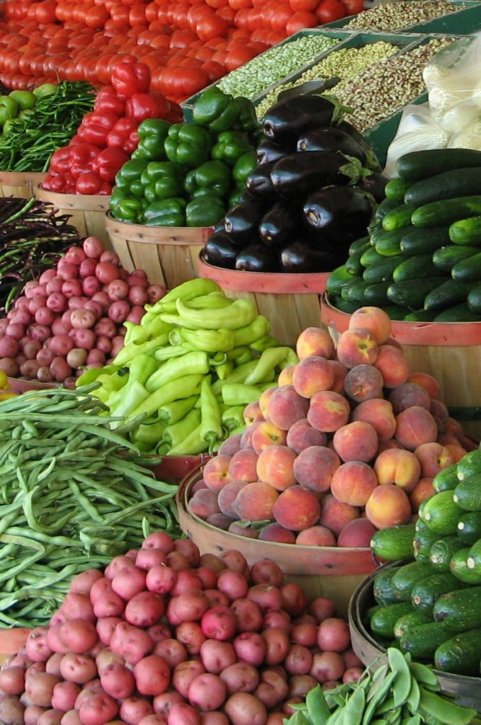 Farmers' Market, Jackson, Mississippi jigsaw puzzle in Fruits & Veggies puzzles on TheJigsawPuzzles.com