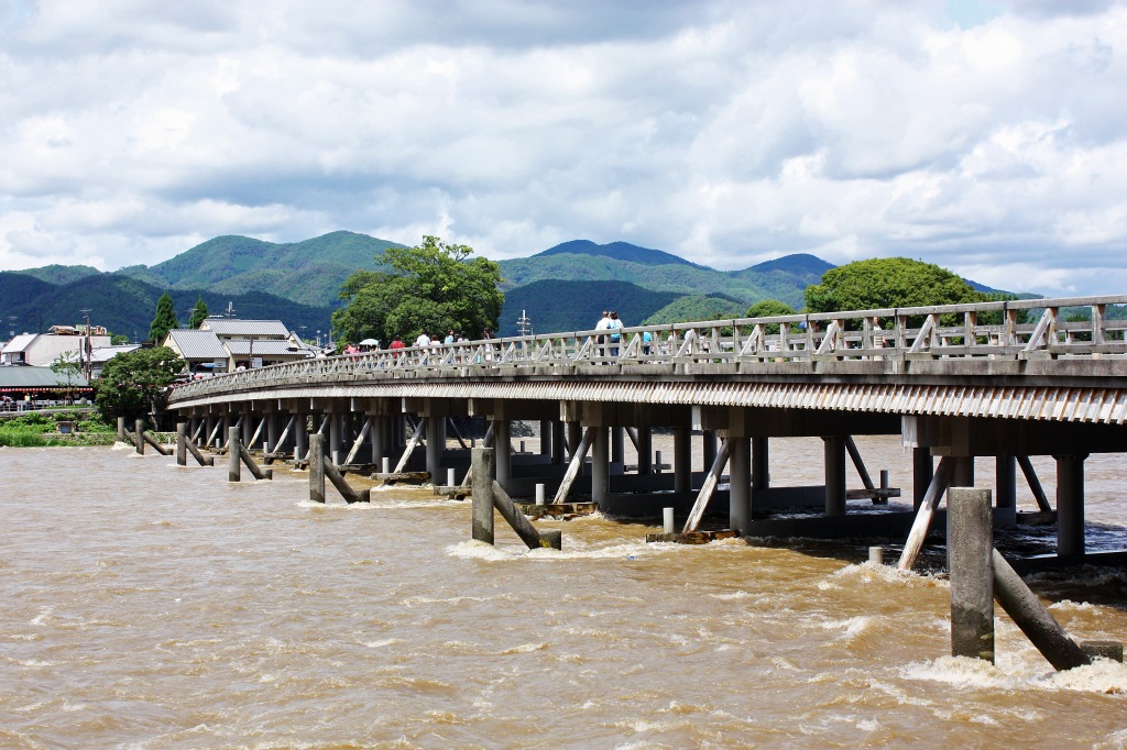 Arashiyama, Japan jigsaw puzzle in Bridges puzzles on TheJigsawPuzzles.com