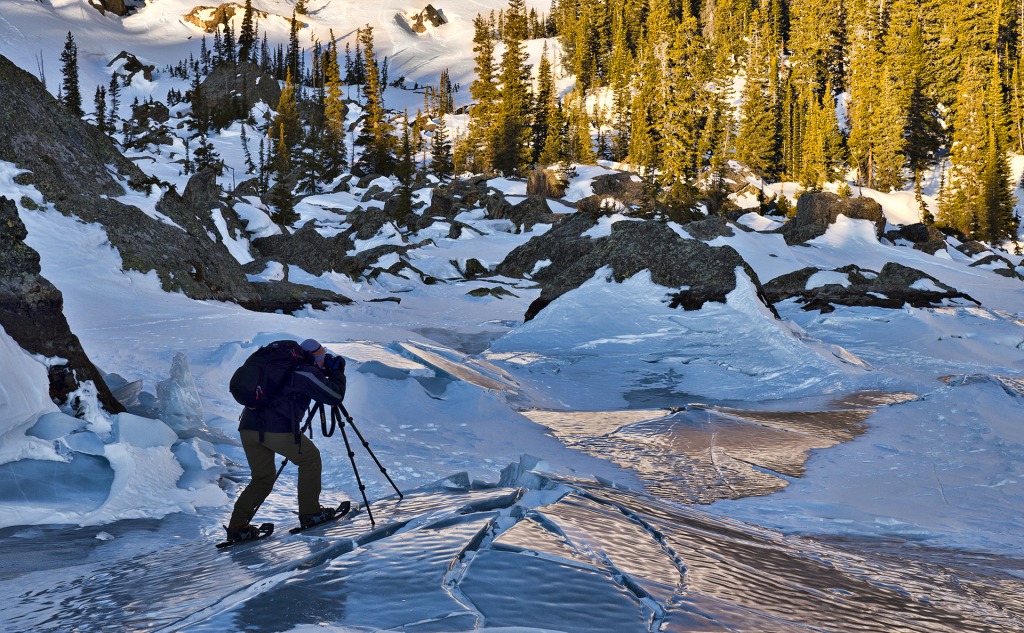 Lake Haiyaha, Rocky Mountains jigsaw puzzle in People puzzles on TheJigsawPuzzles.com