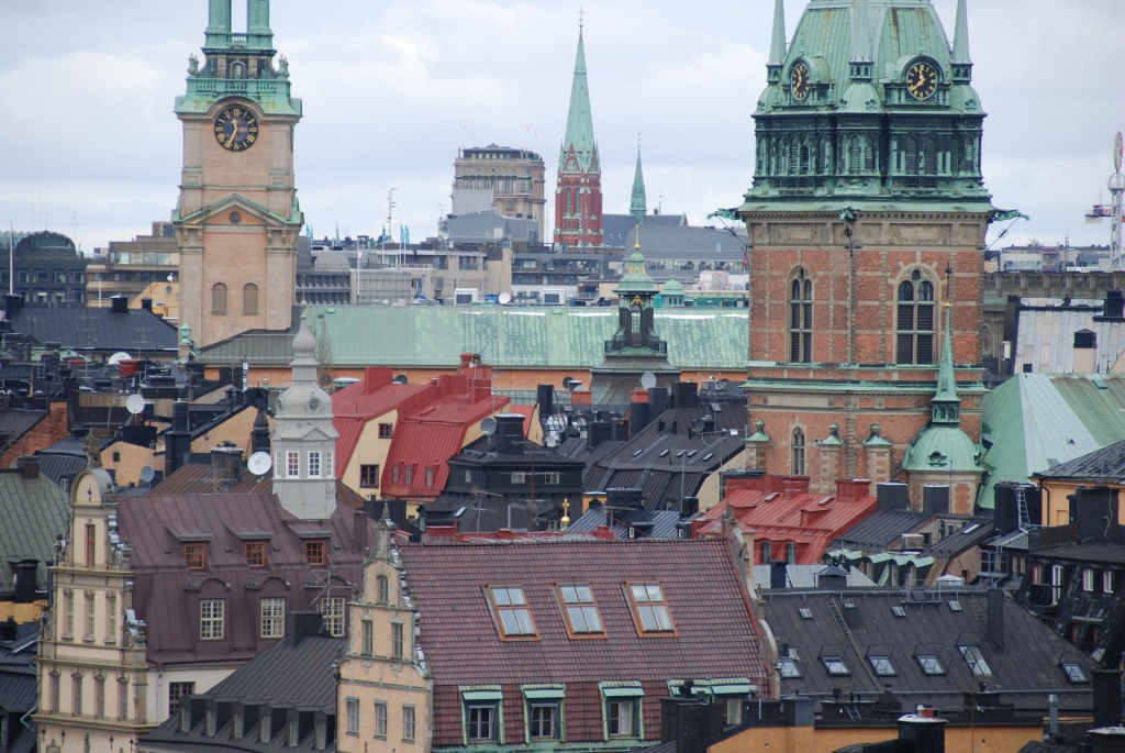 Skyline Stockholm jigsaw puzzle in Street View puzzles on TheJigsawPuzzles.com