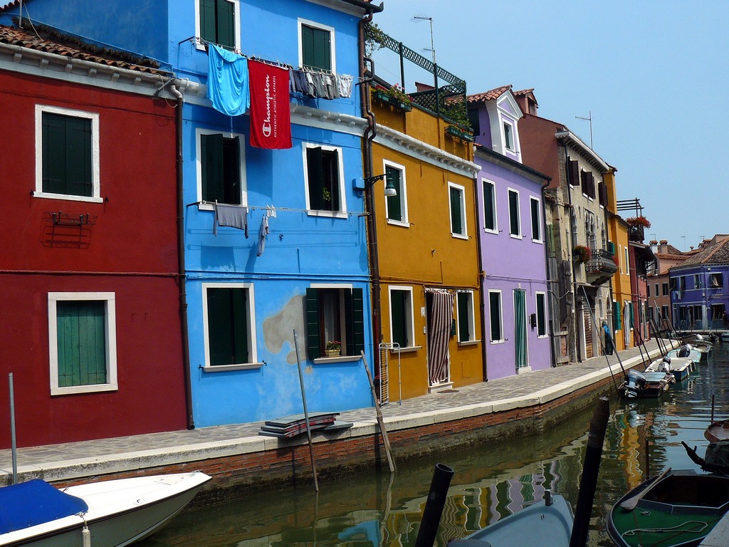 Burano, Venice jigsaw puzzle in Street View puzzles on TheJigsawPuzzles.com