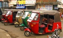 Tuk-tuks in Sri Lanka