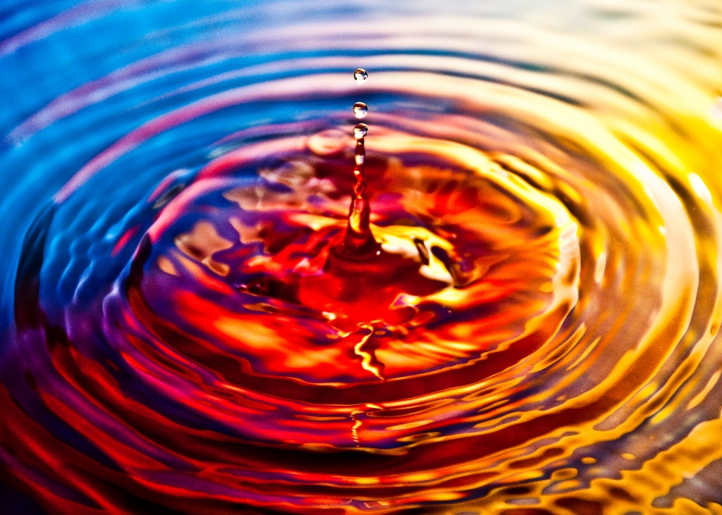 Water Drop jigsaw puzzle in Puzzle of the Day puzzles on TheJigsawPuzzles.com