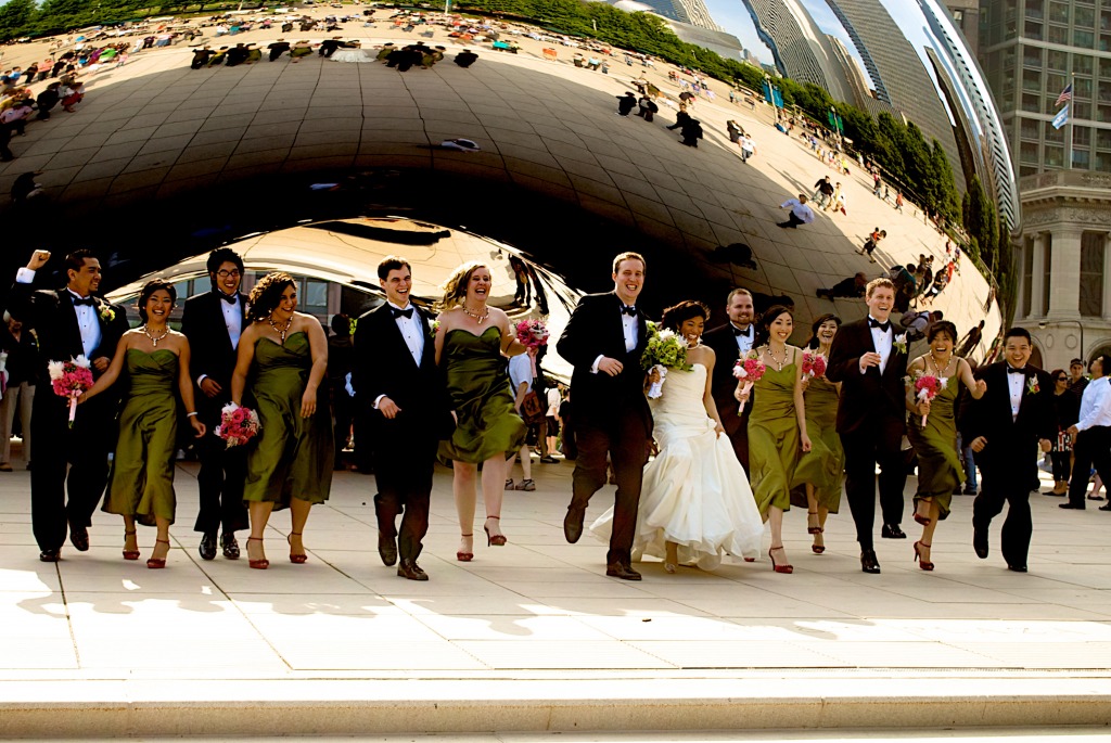 Chicago Wedding jigsaw puzzle in People puzzles on TheJigsawPuzzles.com