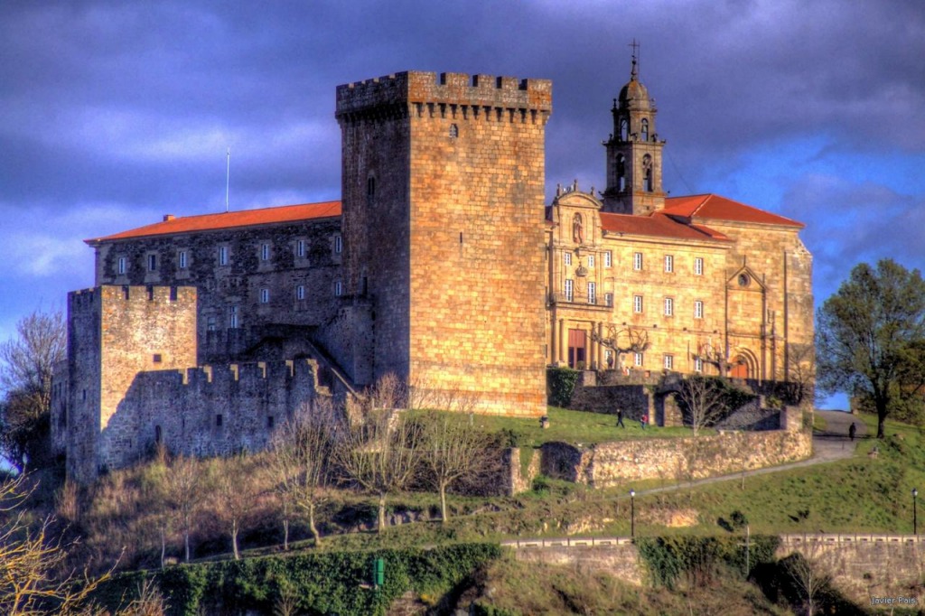 Castelo de Monforte de Lemos jigsaw puzzle in Castles puzzles on TheJigsawPuzzles.com
