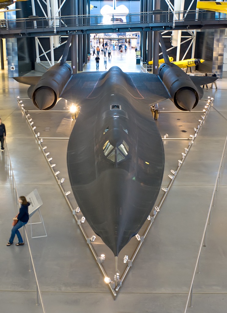 Lockheed SR-71 Blackbird jigsaw puzzle in Aviation puzzles on TheJigsawPuzzles.com