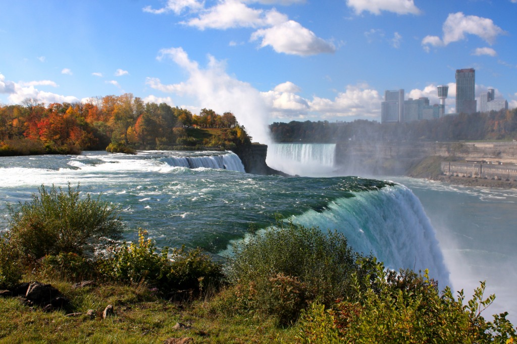 Niagara Falls jigsaw puzzle in Waterfalls puzzles on TheJigsawPuzzles.com