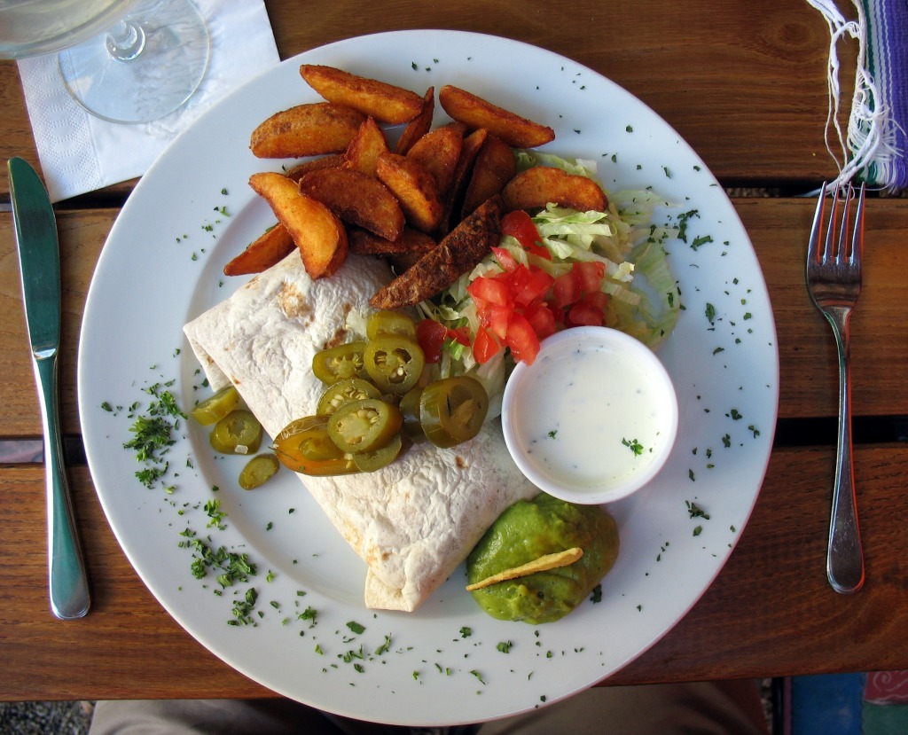 Veggie Burrito jigsaw puzzle in Food & Bakery puzzles on TheJigsawPuzzles.com