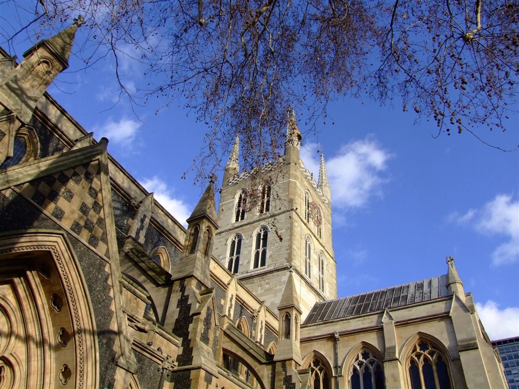 Southwark Cathedral jigsaw puzzle in Castles puzzles on TheJigsawPuzzles.com