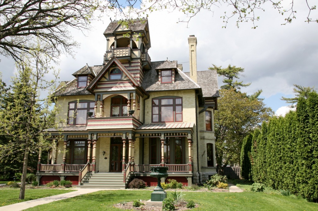 A. H. Allyn Mansion jigsaw puzzle in Puzzle of the Day puzzles on TheJigsawPuzzles.com