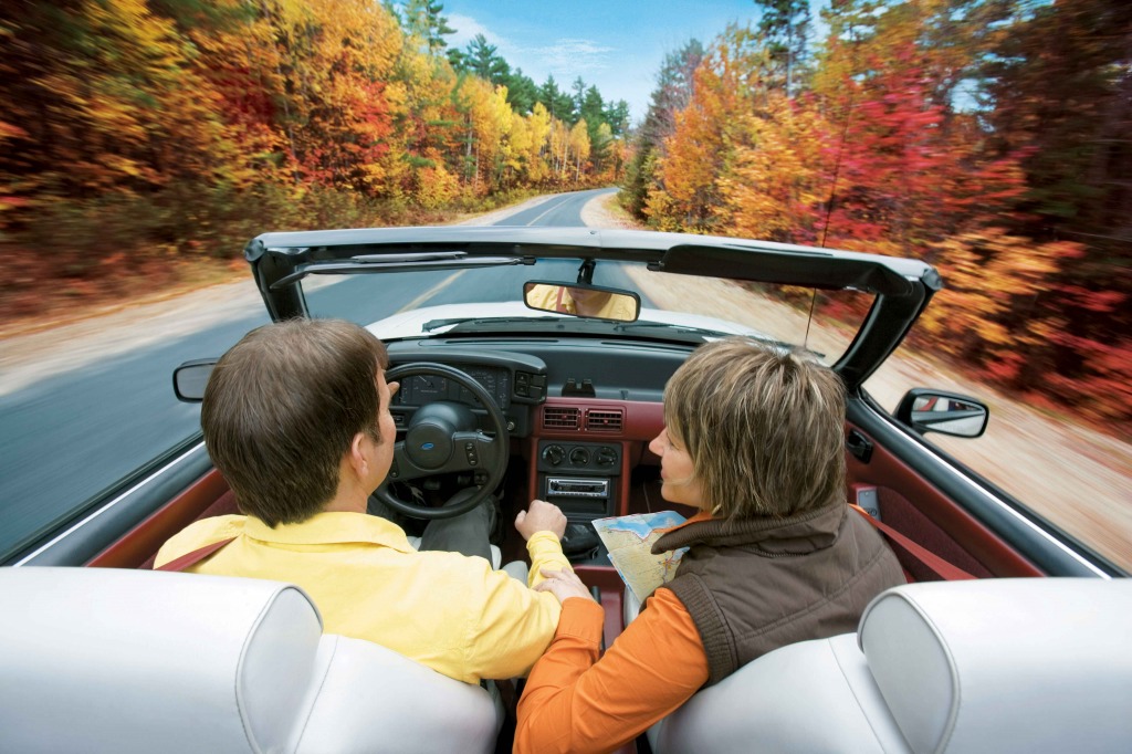 Fall in New Brunswick, Canada jigsaw puzzle in Cars & Bikes puzzles on TheJigsawPuzzles.com