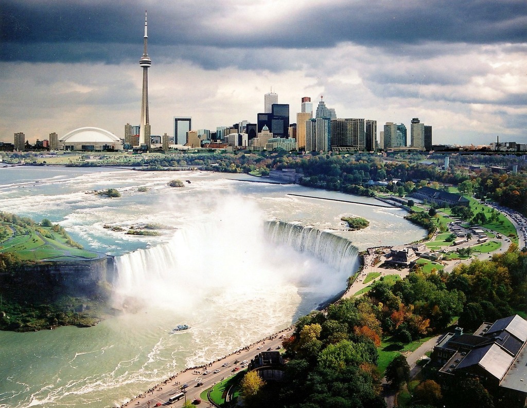 Toronto and Niagara Fusion jigsaw puzzle in Waterfalls puzzles on TheJigsawPuzzles.com