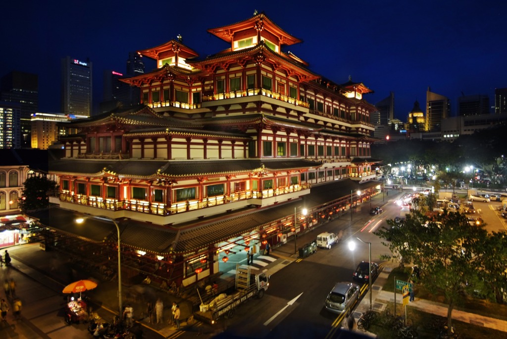 Buddha Tooth Relic Temple jigsaw puzzle in Street View puzzles on TheJigsawPuzzles.com