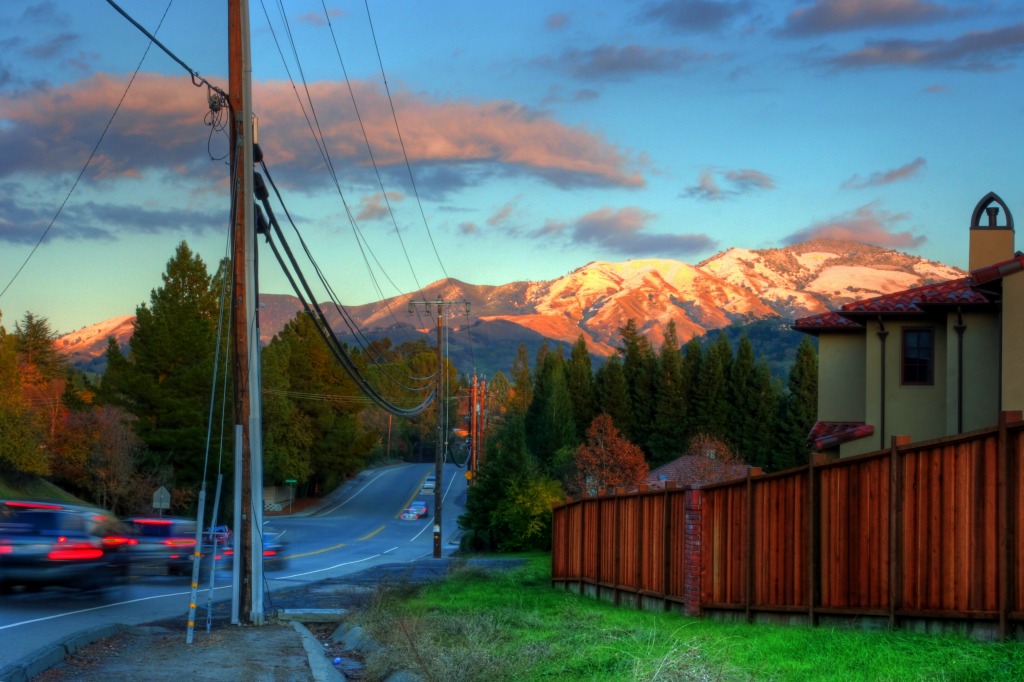 Snow on Mount Diablo jigsaw puzzle in Street View puzzles on TheJigsawPuzzles.com