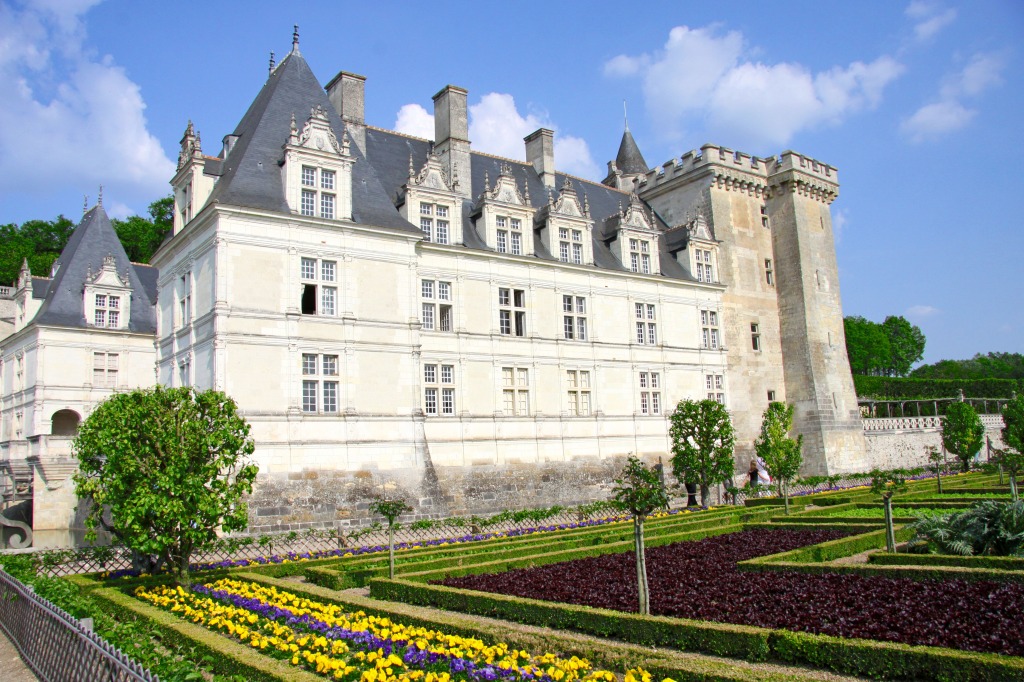 Chateau de Villandry, France jigsaw puzzle in Castles puzzles on TheJigsawPuzzles.com