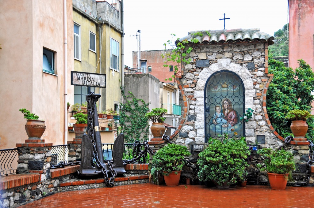 Shrine to Sailors in Sicily jigsaw puzzle in Street View puzzles on TheJigsawPuzzles.com