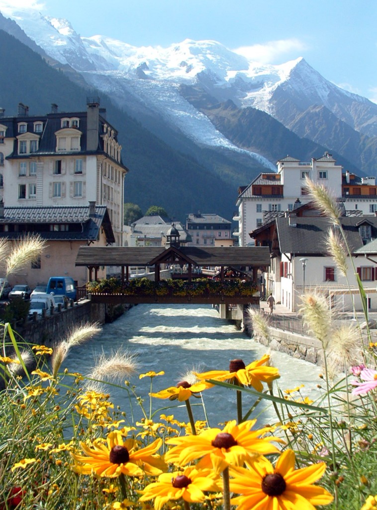 Chamonix, France jigsaw puzzle in Bridges puzzles on TheJigsawPuzzles.com