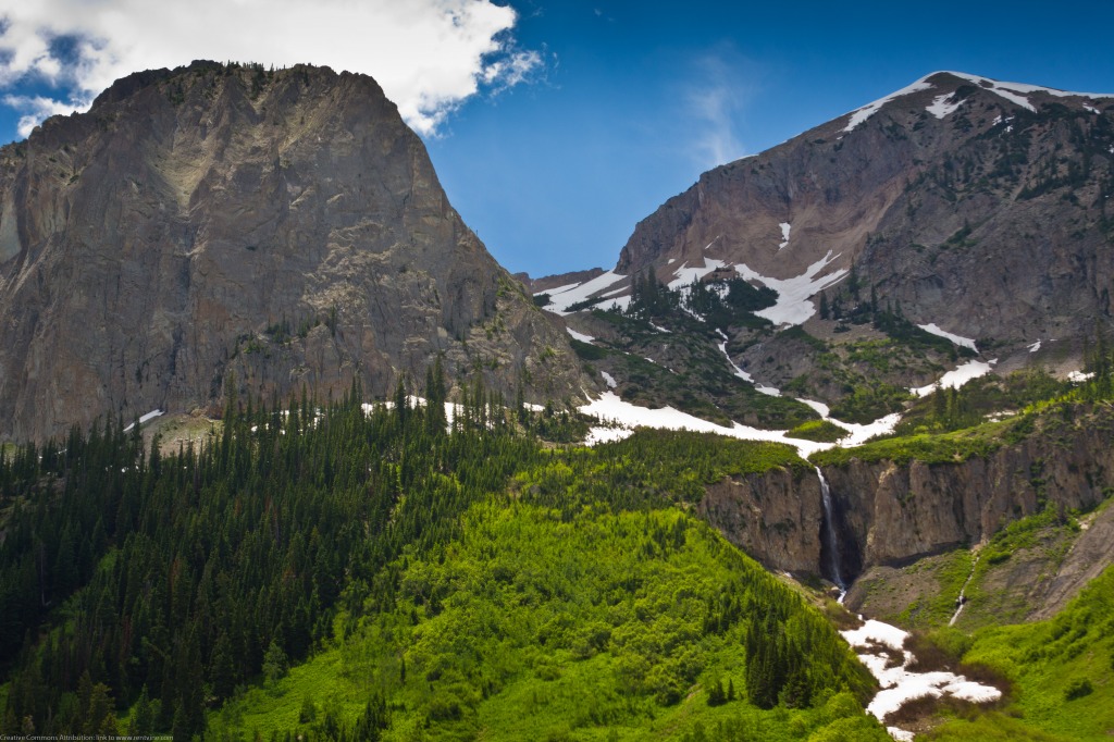 Gothic, Crested Butte, Colorado jigsaw puzzle in Waterfalls puzzles on TheJigsawPuzzles.com