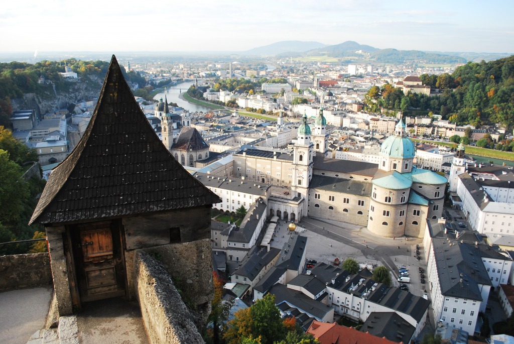 Salzburg, Austria jigsaw puzzle in Castles puzzles on TheJigsawPuzzles.com