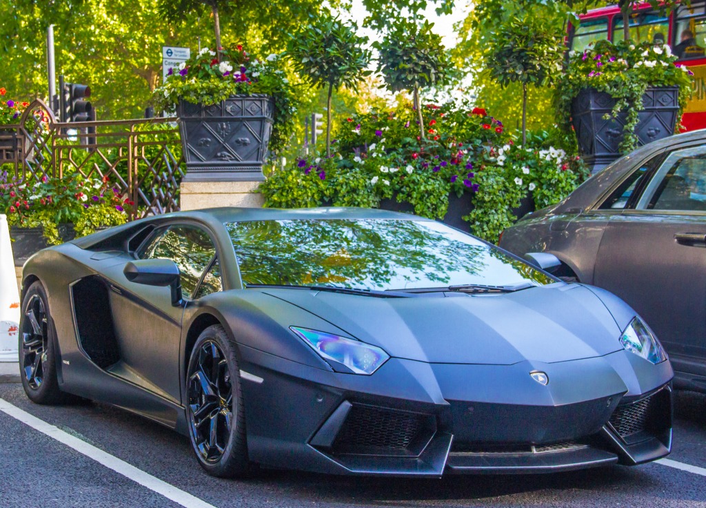 Lamborghini Aventador jigsaw puzzle in Cars & Bikes puzzles on TheJigsawPuzzles.com