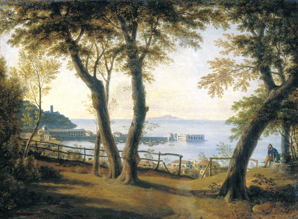 Italian Seaside Landscape jigsaw puzzle in Piece of Art puzzles on TheJigsawPuzzles.com