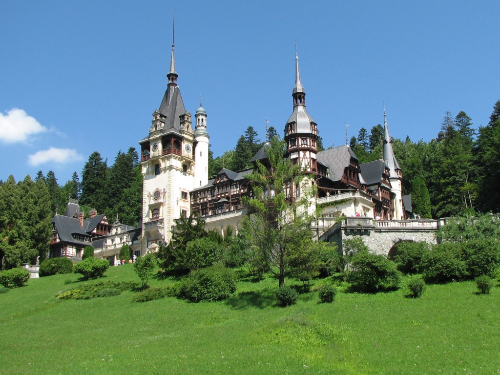 Peleş Castle, Romania jigsaw puzzle in Castles puzzles on TheJigsawPuzzles.com