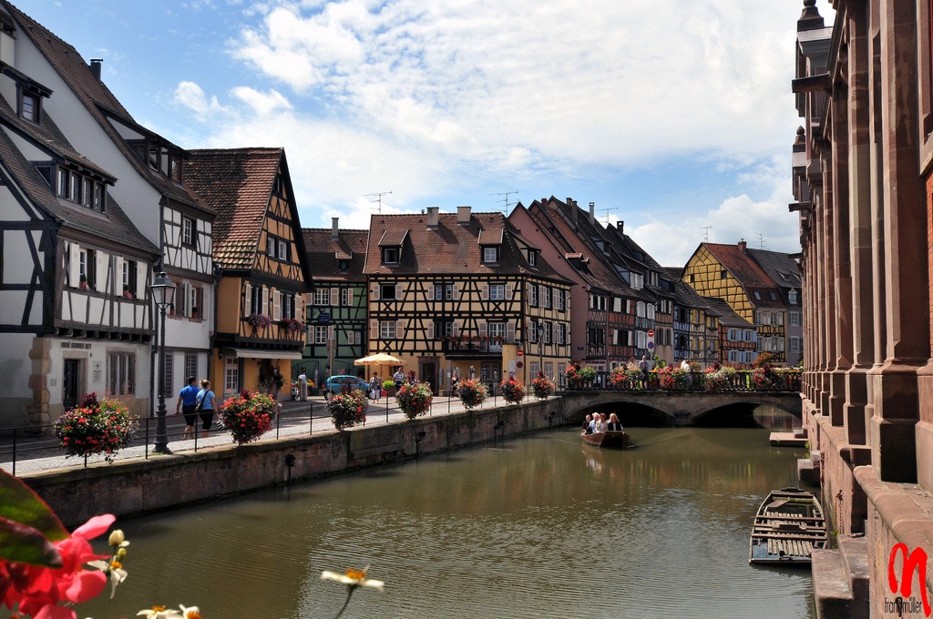 La Petit Venise, Colmar, France jigsaw puzzle in Street View puzzles on TheJigsawPuzzles.com