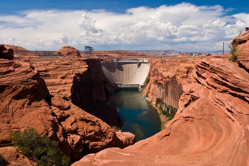 Glen Canyon Dam jigsaw puzzle in Great Sightings puzzles on TheJigsawPuzzles.com