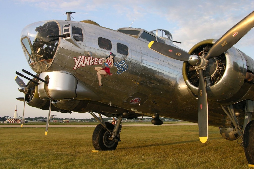 Boeing B-17G Flying Fortress jigsaw puzzle in Aviation puzzles on TheJigsawPuzzles.com