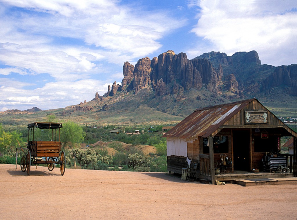 Superstition Mountain jigsaw puzzle in Puzzle of the Day puzzles on TheJigsawPuzzles.com