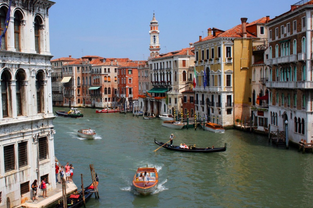 The Grand Canal, Venice jigsaw puzzle in Puzzle of the Day puzzles on TheJigsawPuzzles.com