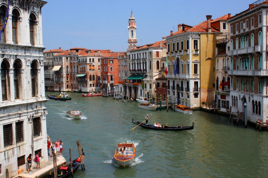The Grand Canal, Venice jigsaw puzzle in Puzzle of the Day puzzles on TheJigsawPuzzles.com