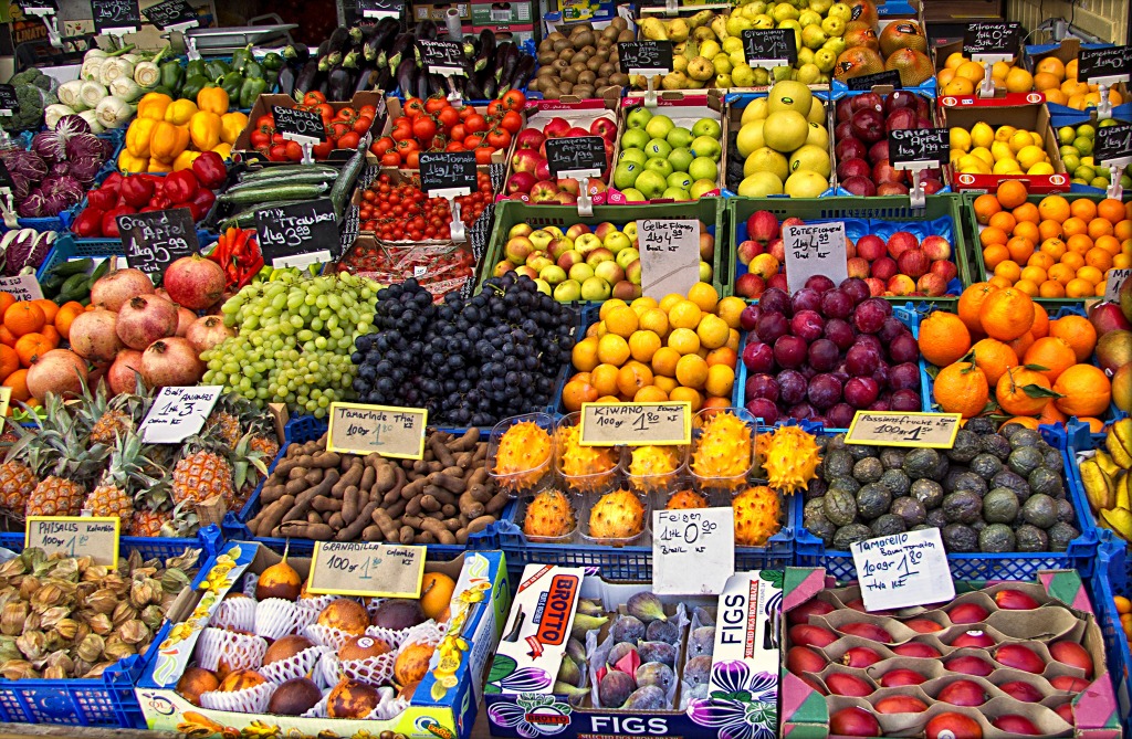 Fruit Shop jigsaw puzzle in Fruits & Veggies puzzles on TheJigsawPuzzles.com