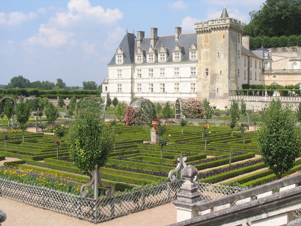 Château de Villandry, France jigsaw puzzle in Castles puzzles on TheJigsawPuzzles.com