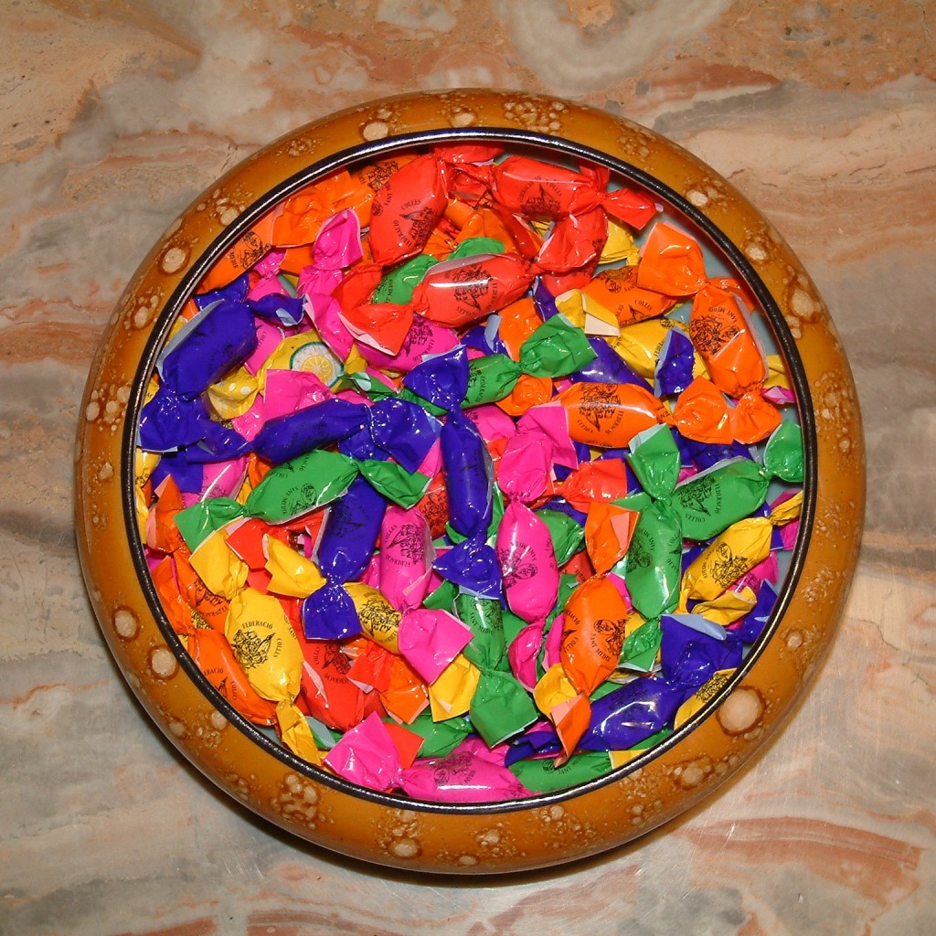 Colored Candy jigsaw puzzle in Food & Bakery puzzles on TheJigsawPuzzles.com
